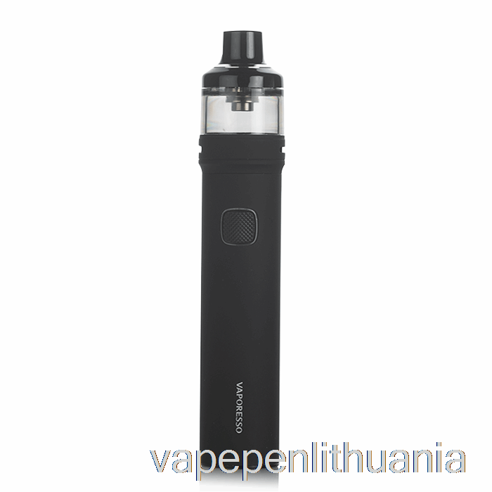 Vaporesso Gtx Go 40 & 80 Pod Kit [80] Juodas Vape Skystis